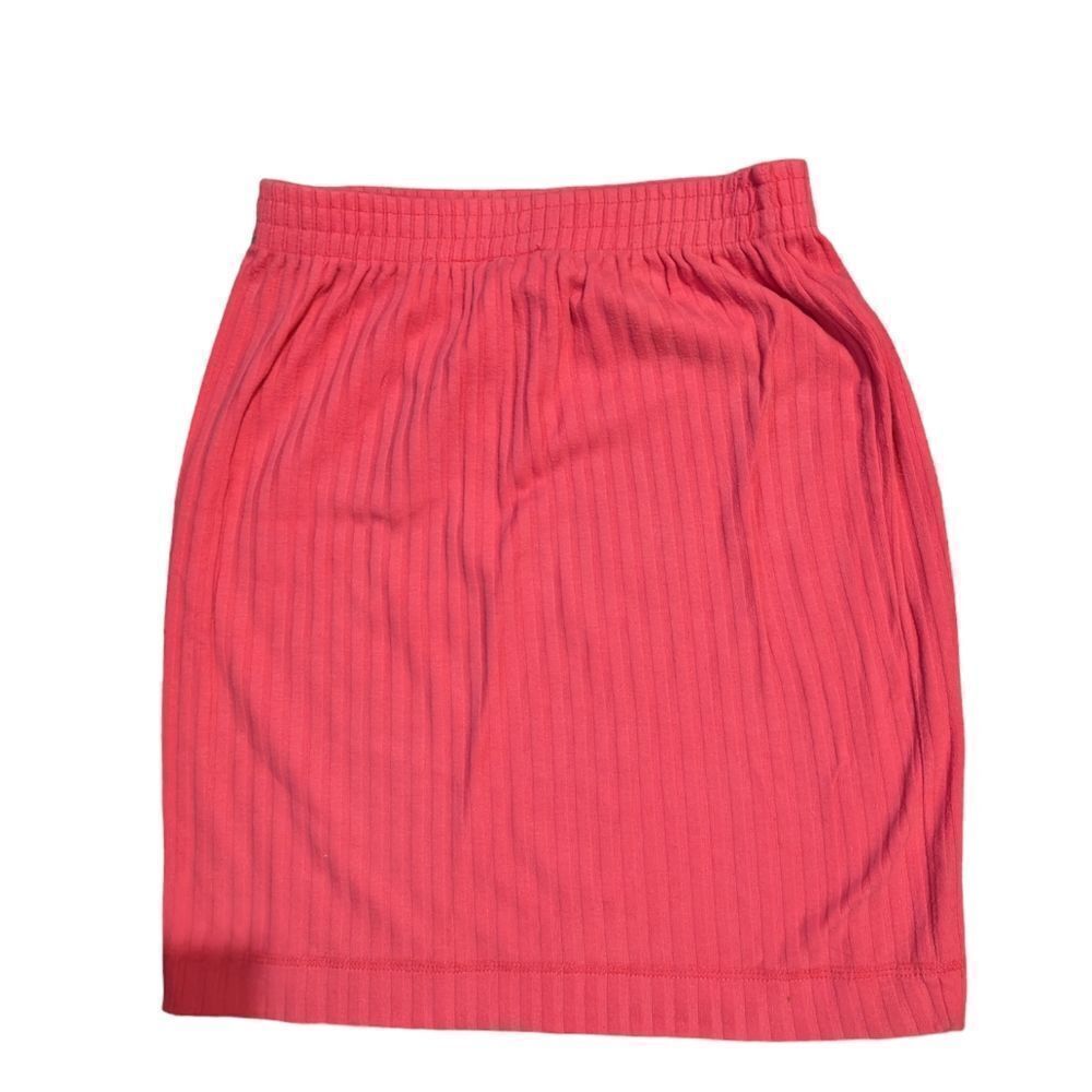 Limited vintage hot pink knit‎ knit skirt size Medium